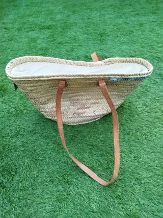 Bolso Levis de paja y denim