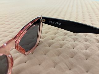 Gafas de sol cat eye rosa y negro