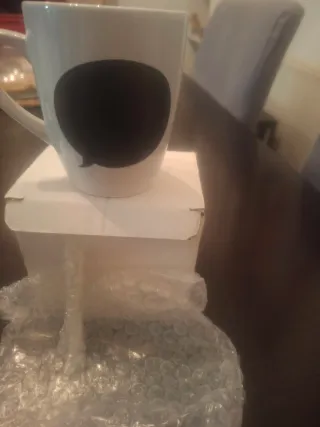 40 Tazas de Cerámica con viñeta de pizarra y tiza
