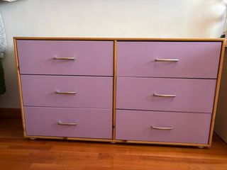 Dormitorio completo juvenil madera pino Flexa