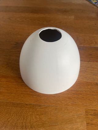 Lámpara de techo jaula geométrica blanca