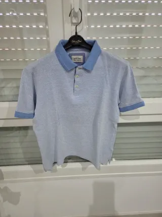 Polo Sfera Caballero Azul Talla L