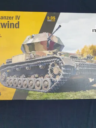 Maqueta Italeri Flakpanzer IV Ostwind 1:35