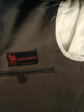 Traje de ceremonia gris Leonardo