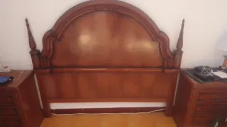 Dormitorio mesitas, cómoda, cabezal, espejo