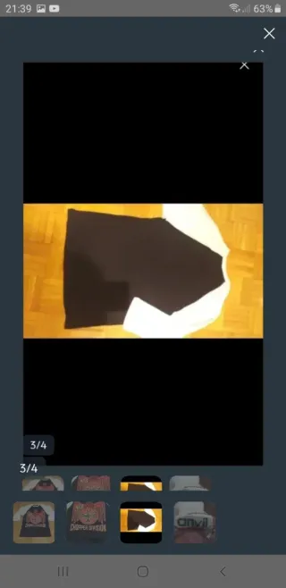 Camiseta Anvil Chopper Division Negra