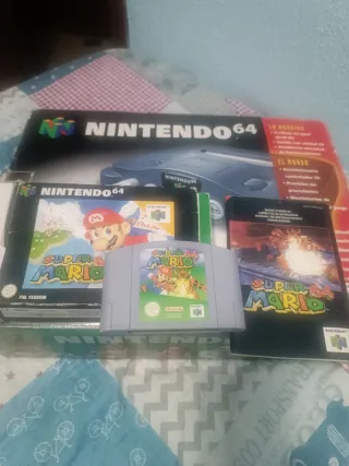 Nintendo 64 Negra Consola