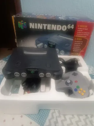 Nintendo 64 Negra Consola