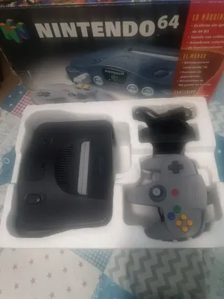 Nintendo 64 Negra Consola