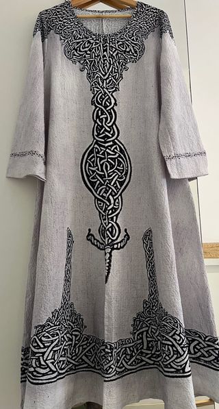 Vestido estilo escandinavo talla única