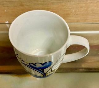 Taza porcelana diseño italiano "Good Luck"