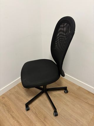 Silla de Oficina Giratoria Negra