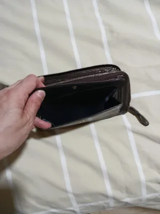 2 Carteras Mujer Negro y Verde