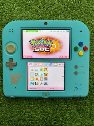 Nintendo 2DS Edición Sol y Luna Azul