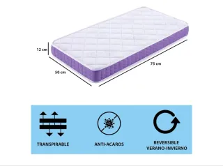 Colchón Viscoelástico Cuna MATTREX 75x50