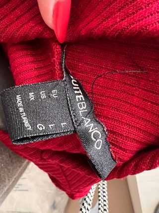 Vestido granate midi