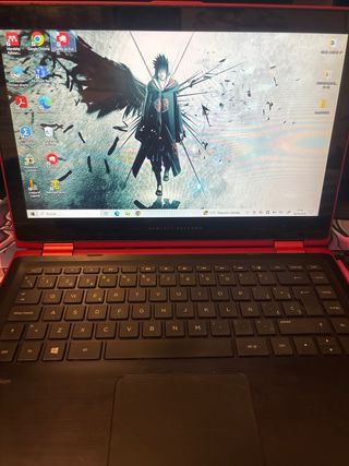 Portátil HP i5 Convertible Rojo