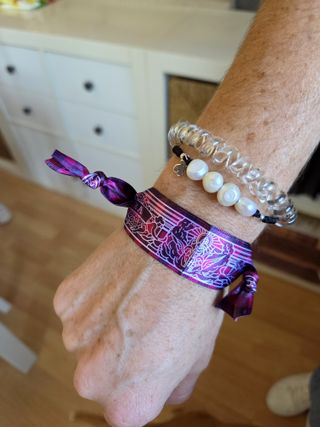 Pulsera cinta Virgen del Pilar Cachirulo