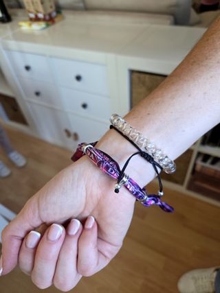 Pulsera cinta Virgen del Pilar Cachirulo