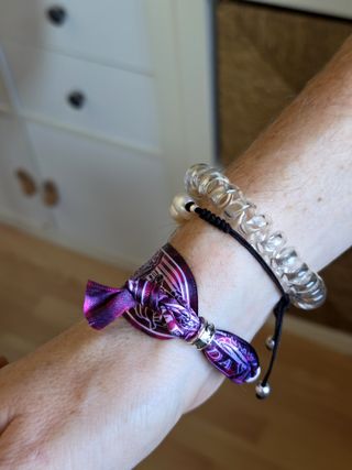 Pulsera cinta Virgen del Pilar Cachirulo