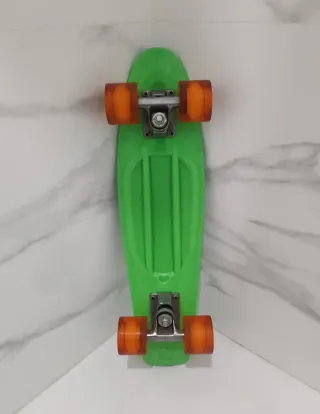 Skateboard Vintage - Verde y Naranja - Nostálgicos