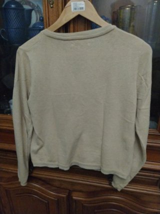 Chaqueta Purificación García Beige Talla M