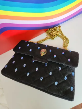 Bolso Kurt Geiger XL terciopelo