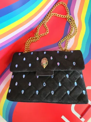 Bolso Kurt Geiger XL terciopelo