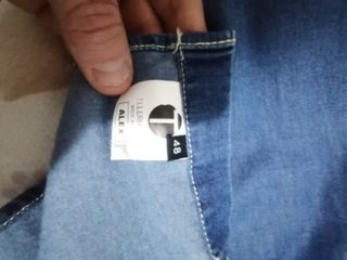 Camicia jeans uomo sartorial Teleria Zed taglia 48