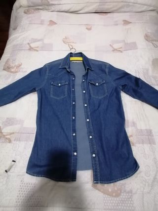 Camicia jeans uomo sartorial Teleria Zed taglia 48