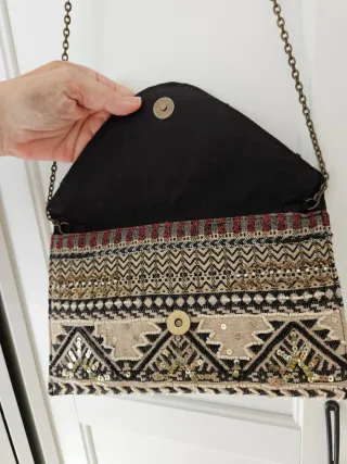 Bolso de fiesta Sfera con abalorios