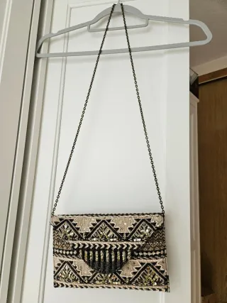 Bolso de fiesta Sfera con abalorios