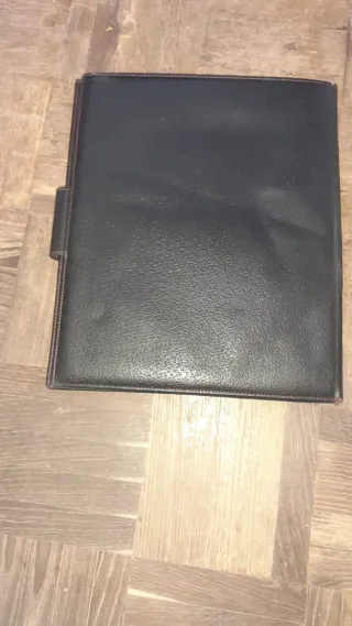 Carpeta publicidad JGB Negra  con Cierre 29x24.ver