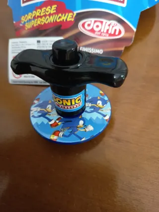Spinning Top Sonic The Hedgehog Dolfin
