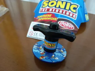 Spinning Top Sonic The Hedgehog Dolfin