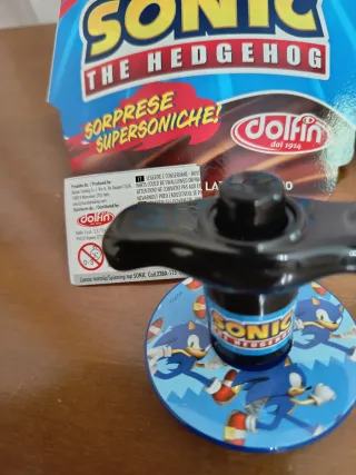 Spinning Top Sonic The Hedgehog Dolfin
