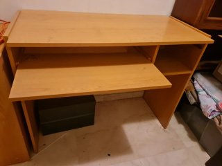 Conjunto Vintage Escritorio + Cajonera Madera