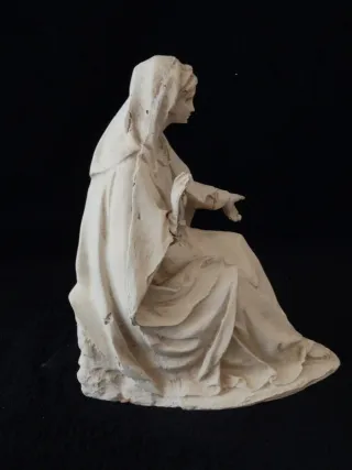 Virgen de Olot Antigua - Escayola 17cm