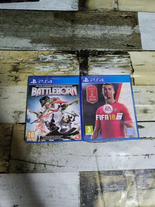 PS4 Battleborn y FIFA 18
