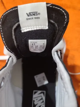 Zapatillas Vans Sk8-Hi Negras Talla 36