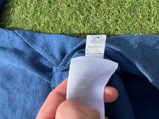 Sudadera Nike azul logo minimal crewneck S