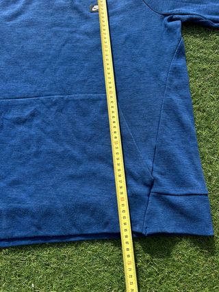 Sudadera Nike azul logo minimal crewneck S