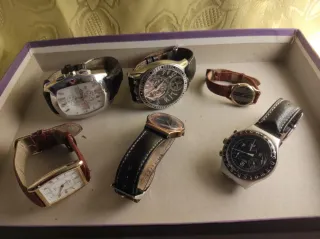 Lotto 6 orologi vintage