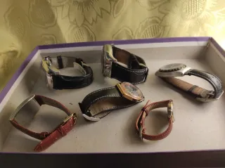 Lotto 6 orologi vintage