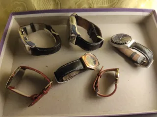 Lotto 6 orologi vintage