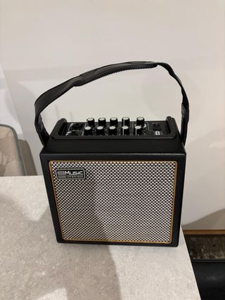 Mini Amplificador Guitarra acústica Portátil