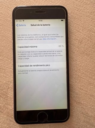 iPhone 6 Space Gray - Buen estado y batería