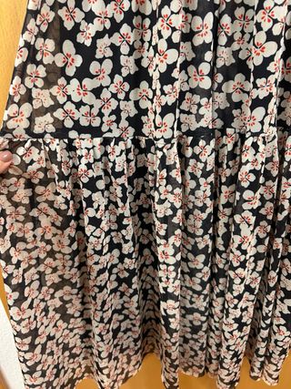 Vestido largo estampado floral Soaked