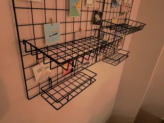 2 Griglie Decorative in Metallo per Parete