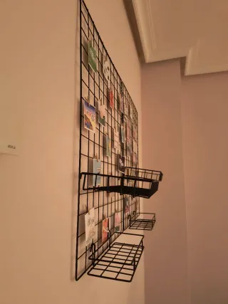 2 Griglie Decorative in Metallo per Parete